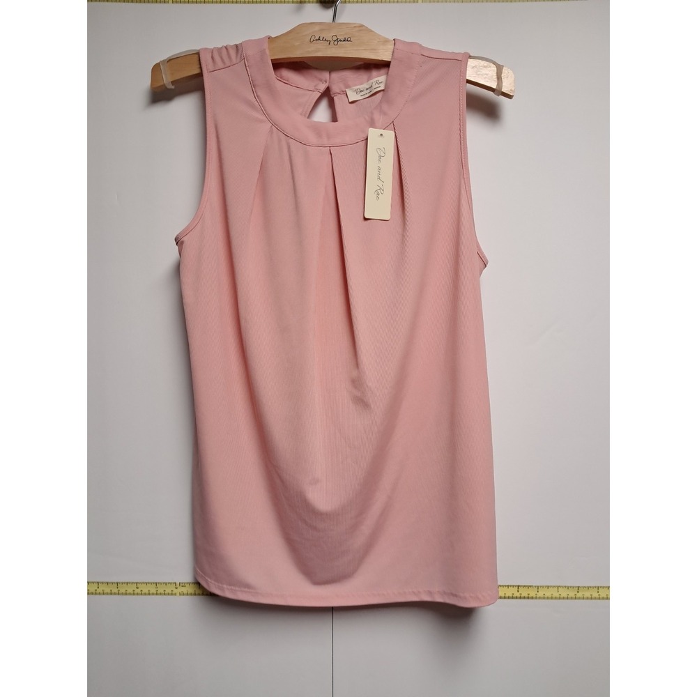 Doe And Rae Blush Pink‎ Tank Top-Small hole on inside label